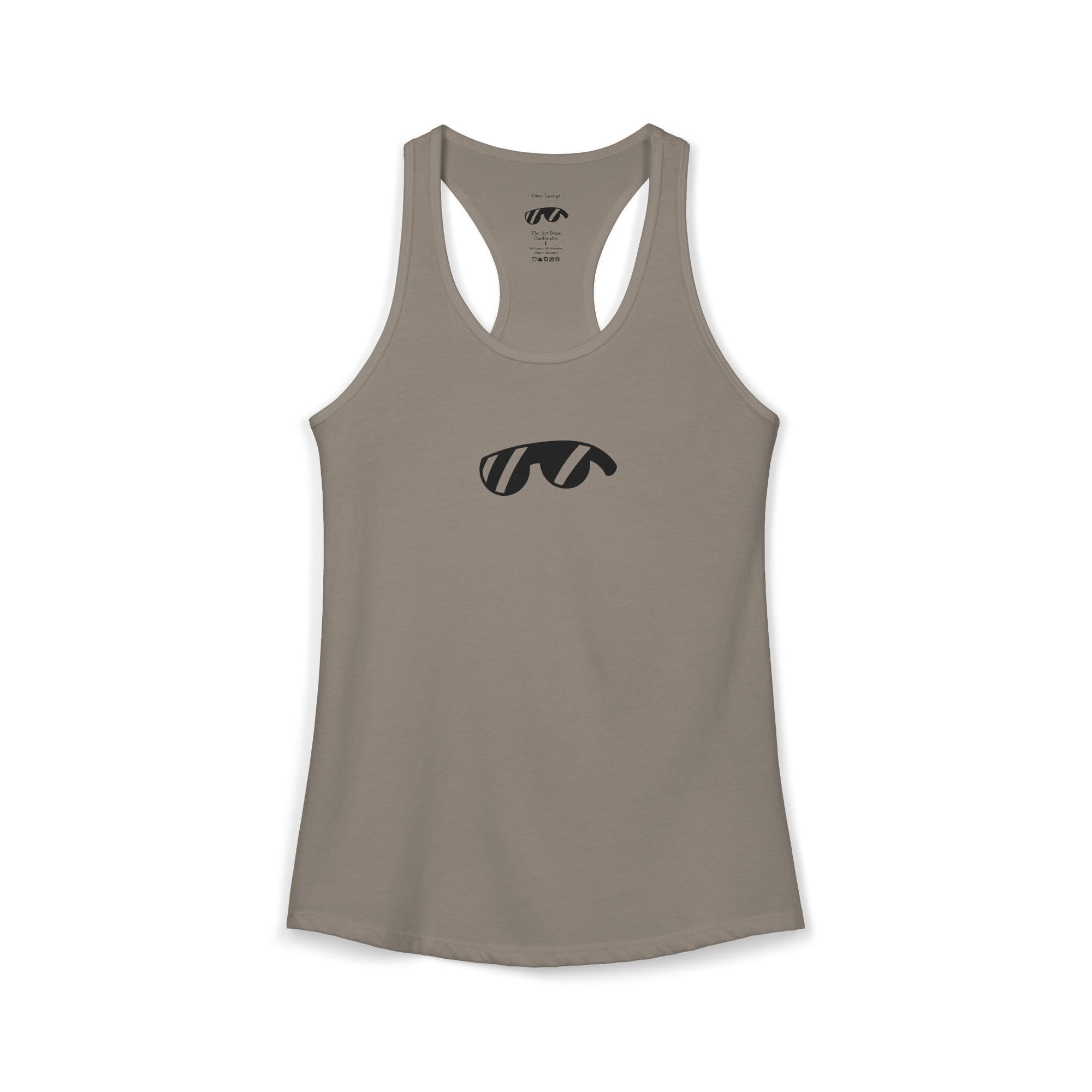 Women's Ideal Racerback Over Lounge Logo Tank
