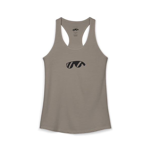 Women's Ideal Racerback Over Lounge Logo Tank