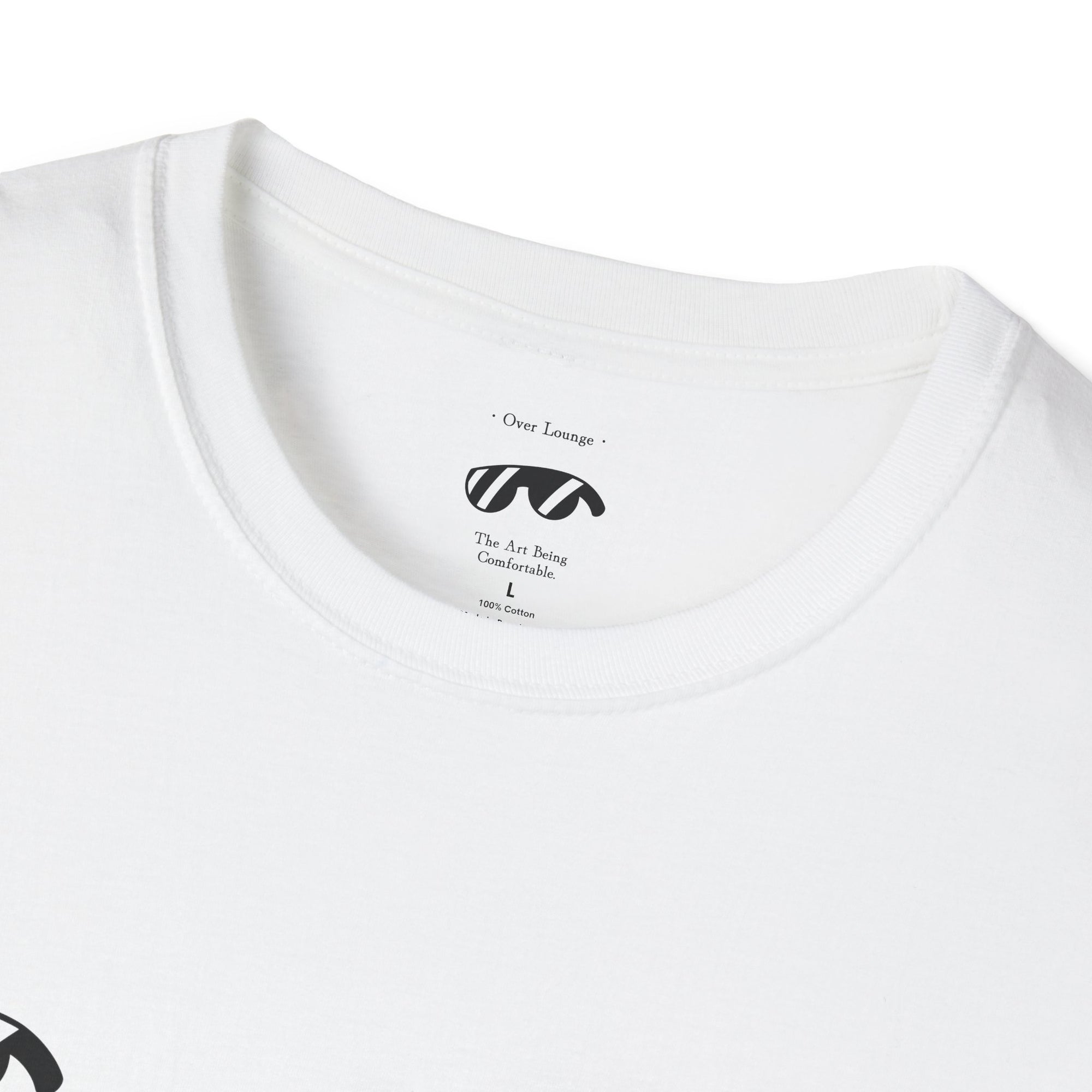 Over Lounge Tee - Small Chest Graphic T-Shirt