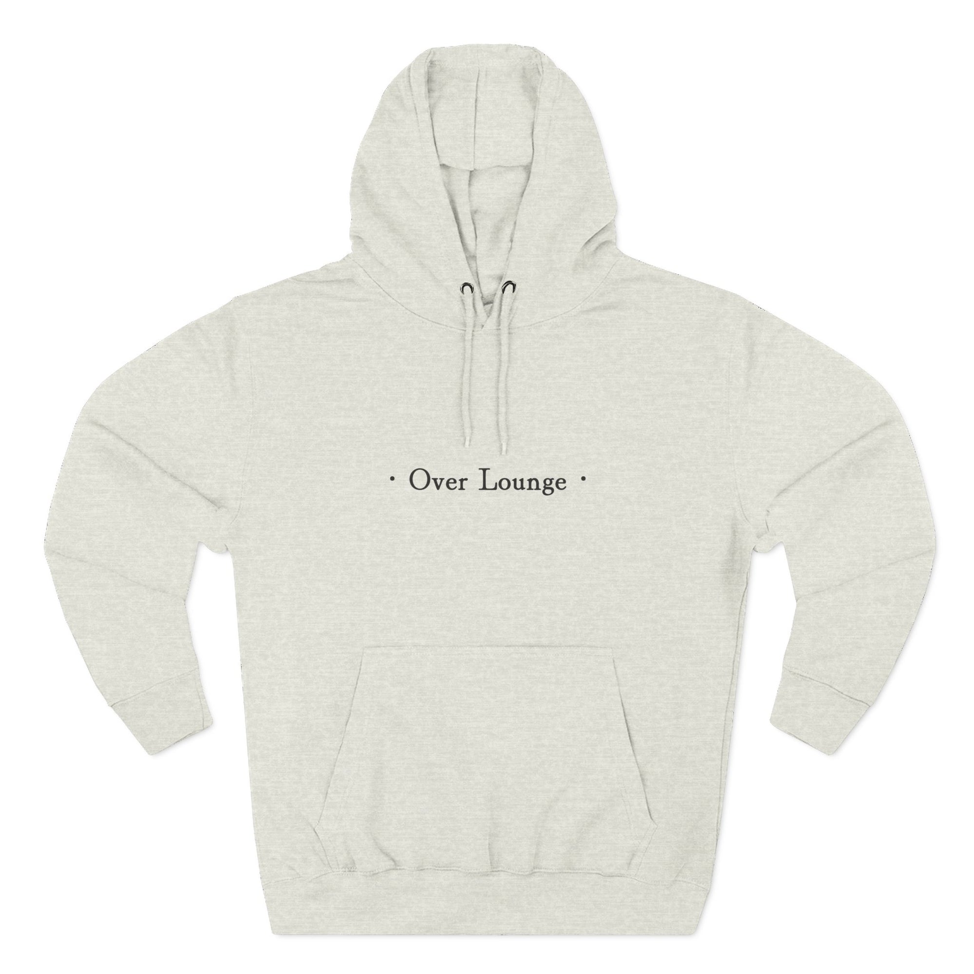 Over Lounge Logo Fleece Hoodie