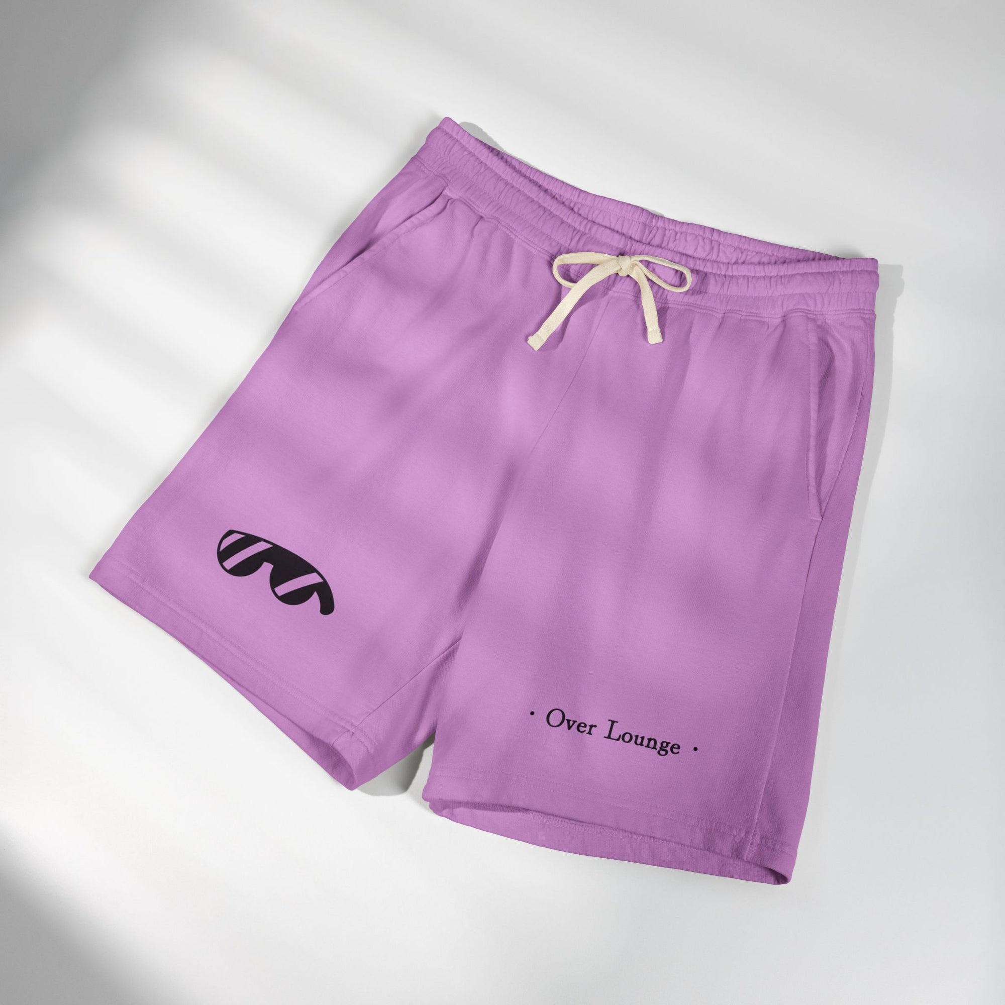 Lightweight Fleece Sweat Shorts - "The Art Being Comfortable" Lounge Shorts