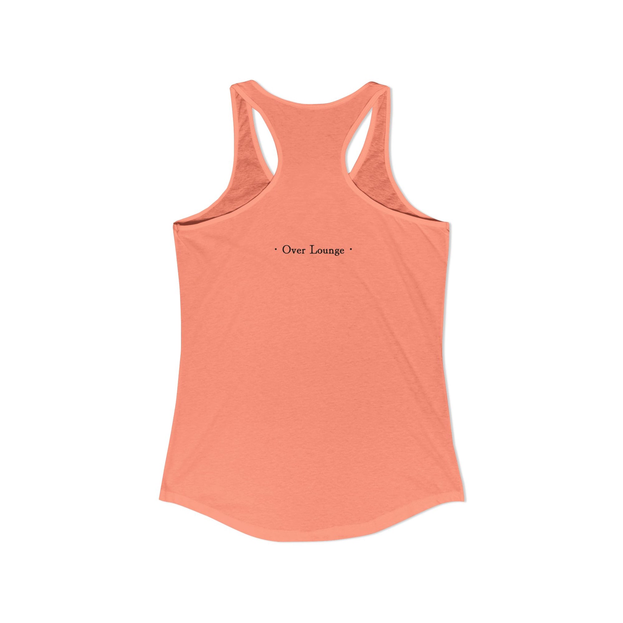 Women's Ideal Racerback Over Lounge Logo Tank