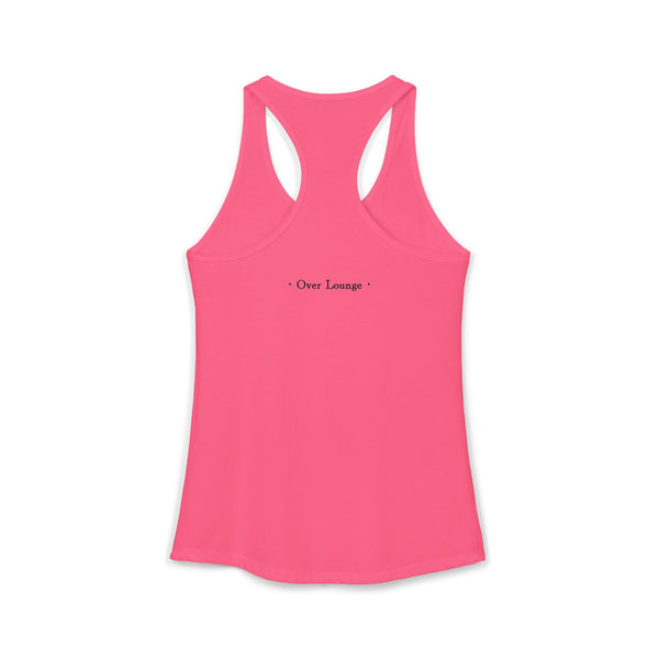Women's Ideal Racerback Over Lounge Logo Tank