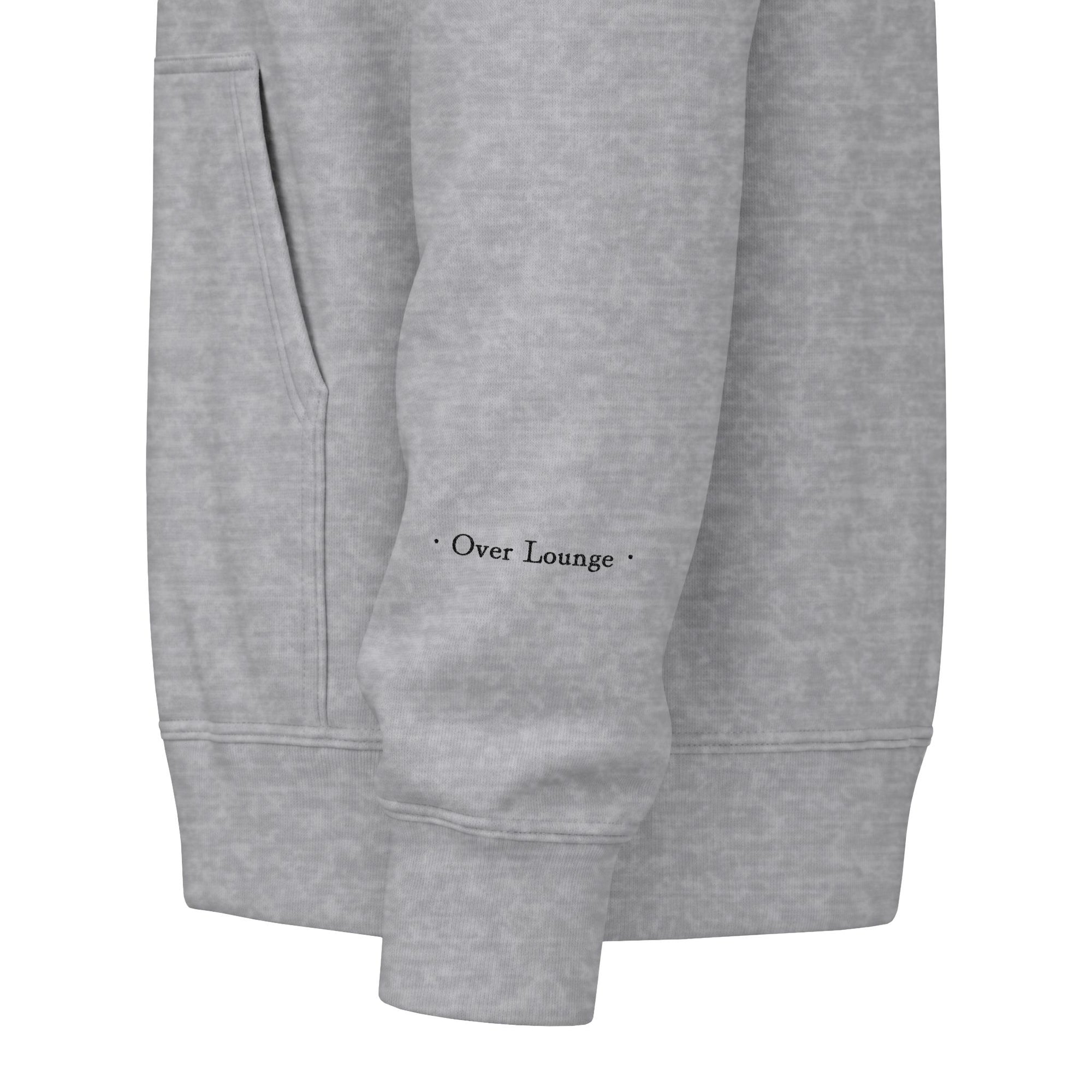 Over Lounge Logo Full-Zip Sweatshirt Hoodie