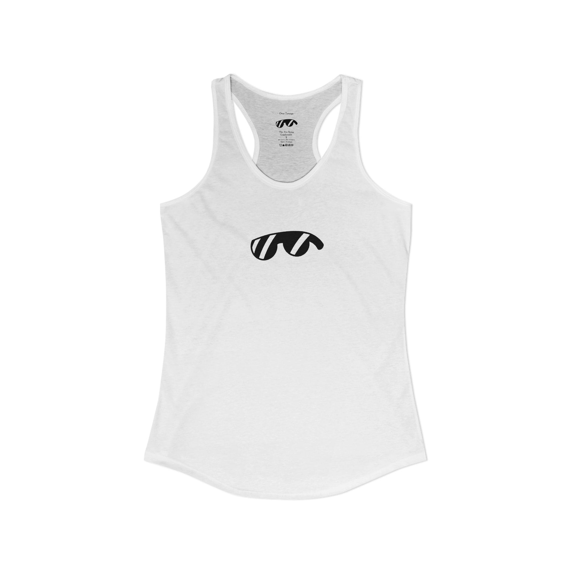 Women's Ideal Racerback Over Lounge Logo Tank