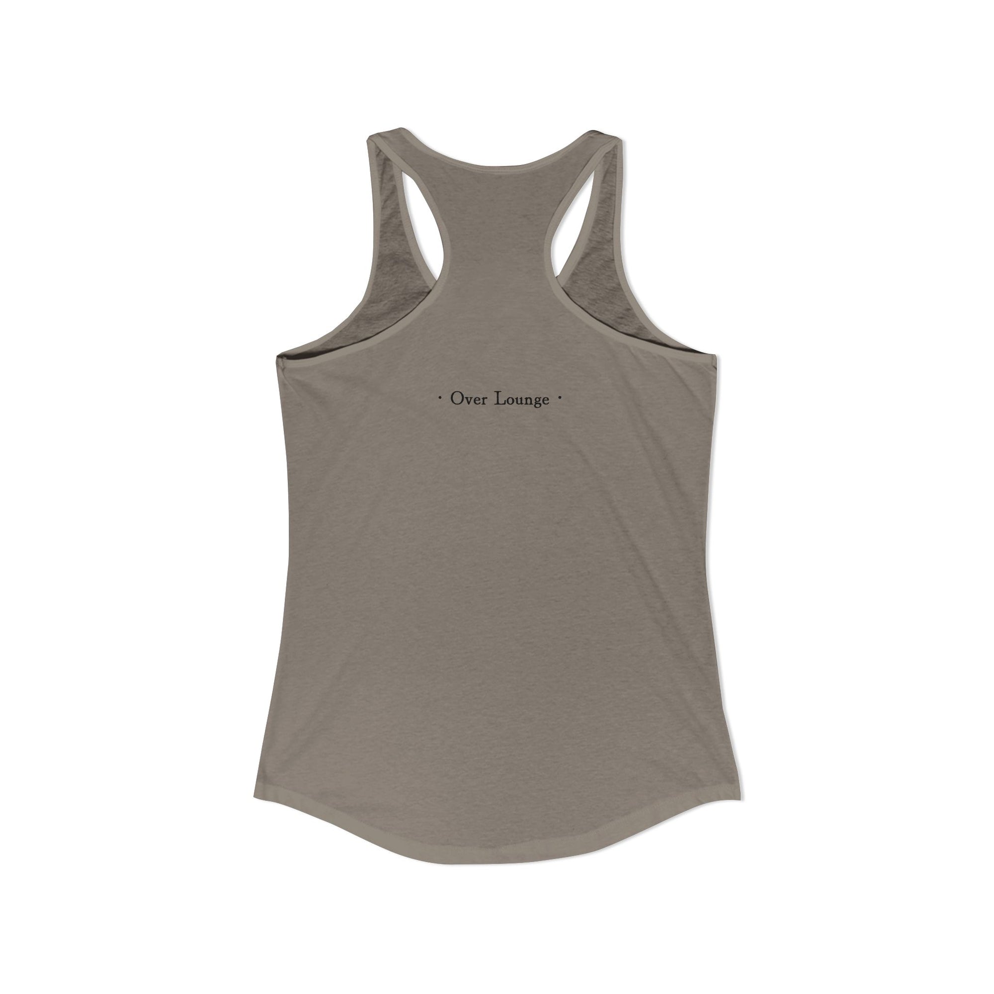 Women's Ideal Racerback Over Lounge Logo Tank