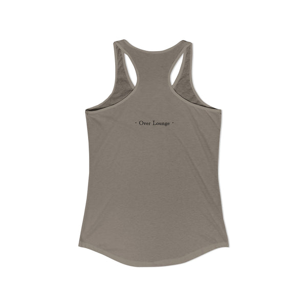 Women's Ideal Racerback Over Lounge Logo Tank