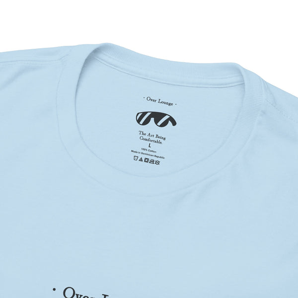 Minimalist "One Lounge" T-Shirt - Unisex White Graphic Tee