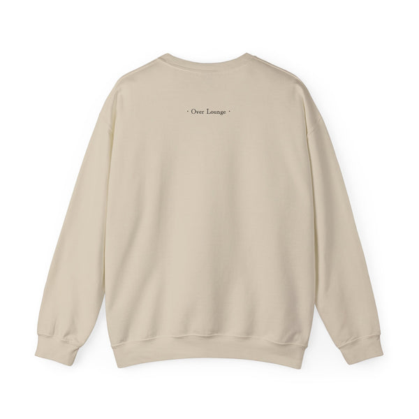 Minimalist 'Over Lounge' Crewneck Sweatshirt