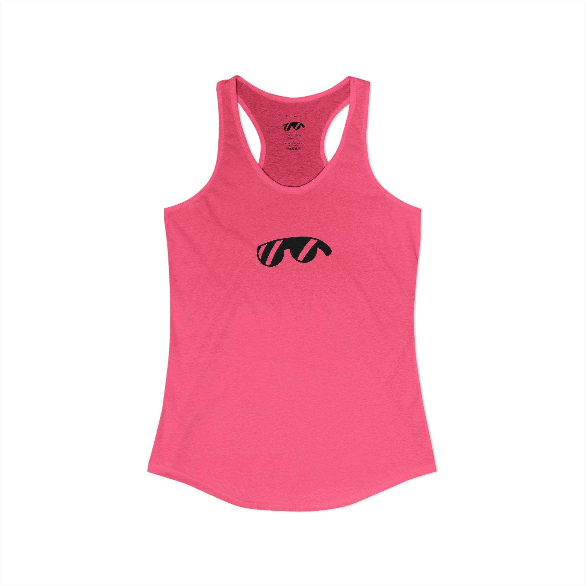 Women's Ideal Racerback Over Lounge Logo Tank
