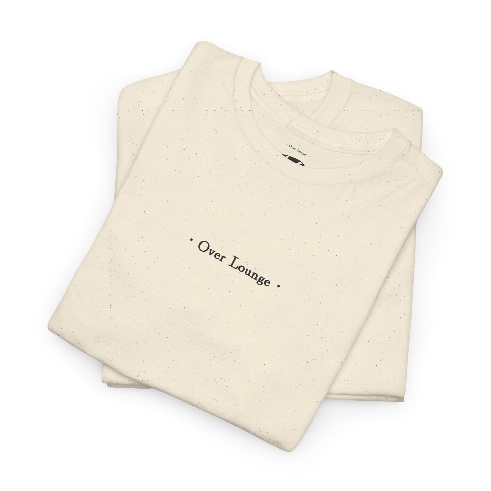 Minimalist "One Lounge" T-Shirt - Unisex White Graphic Tee
