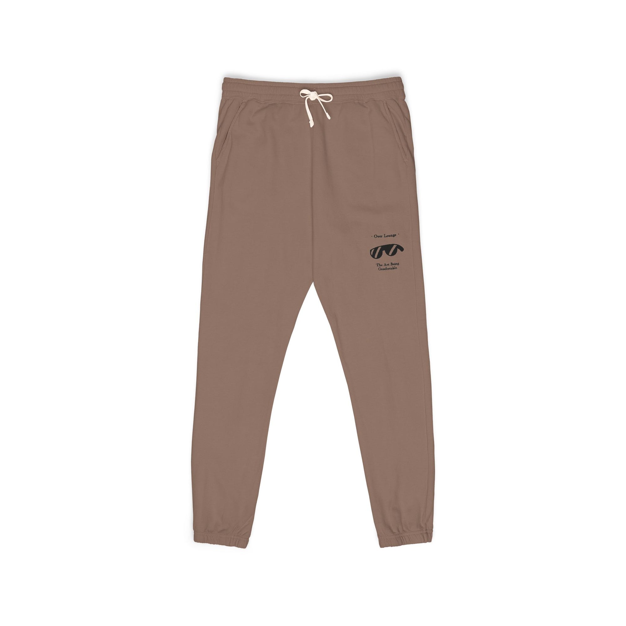 Over Lounge Logo Graphic Cozy Lounge Joggers