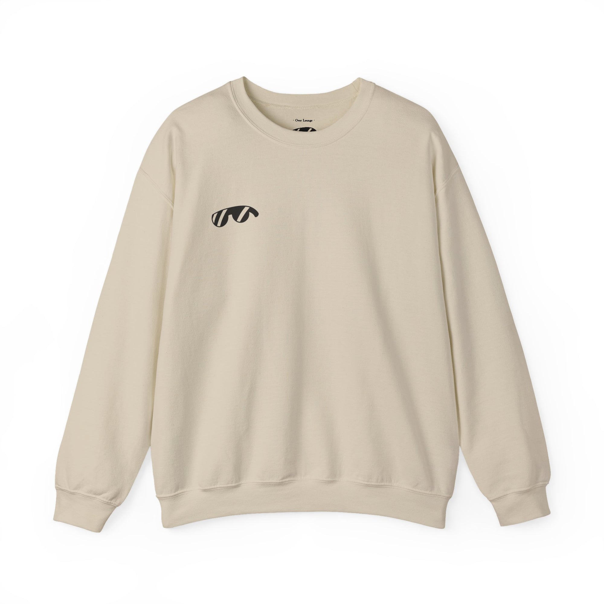 Minimalist 'Over Lounge' Crewneck Sweatshirt