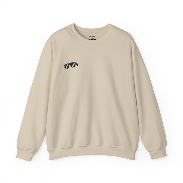 Minimalist 'Over Lounge' Crewneck Sweatshirt