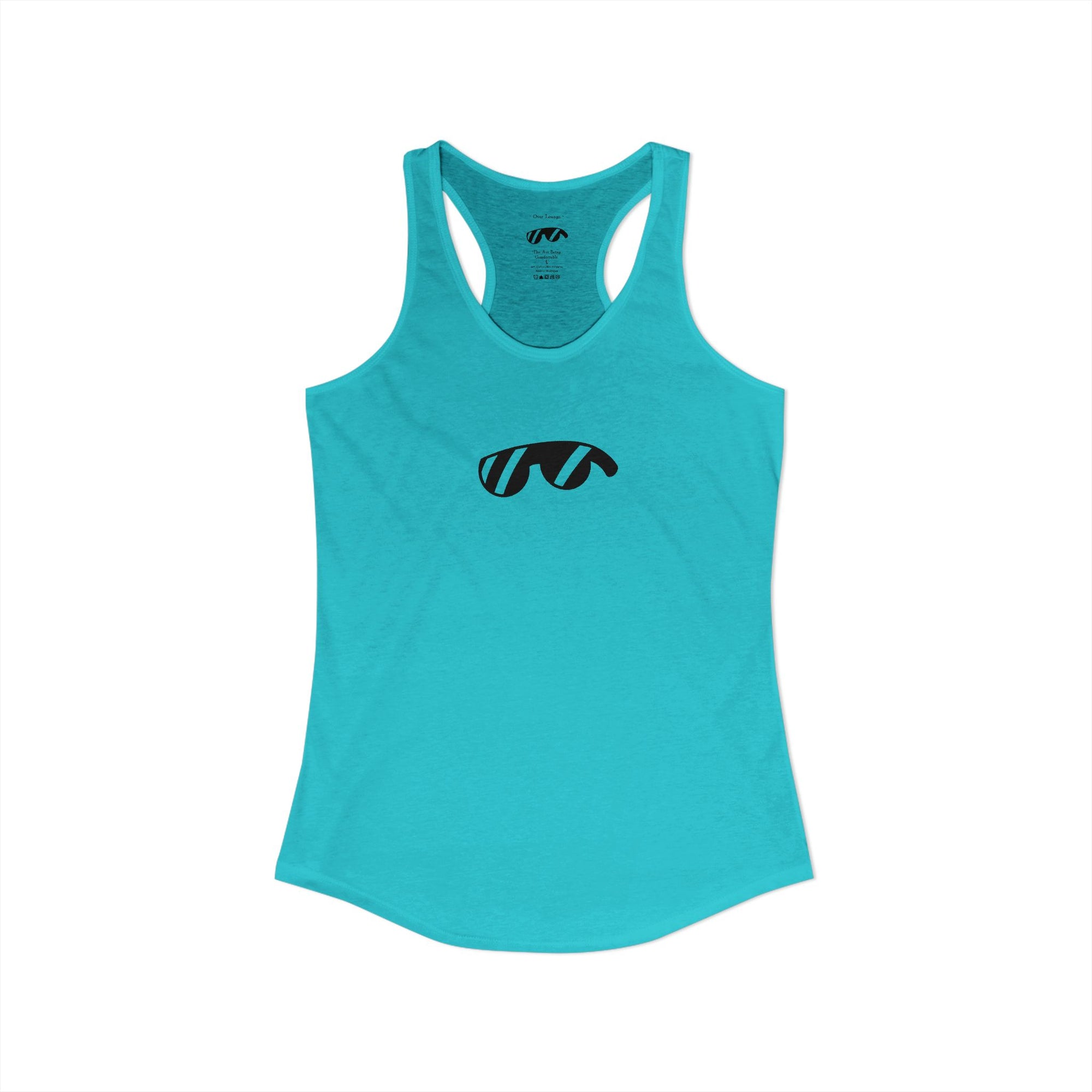 Women's Ideal Racerback Over Lounge Logo Tank