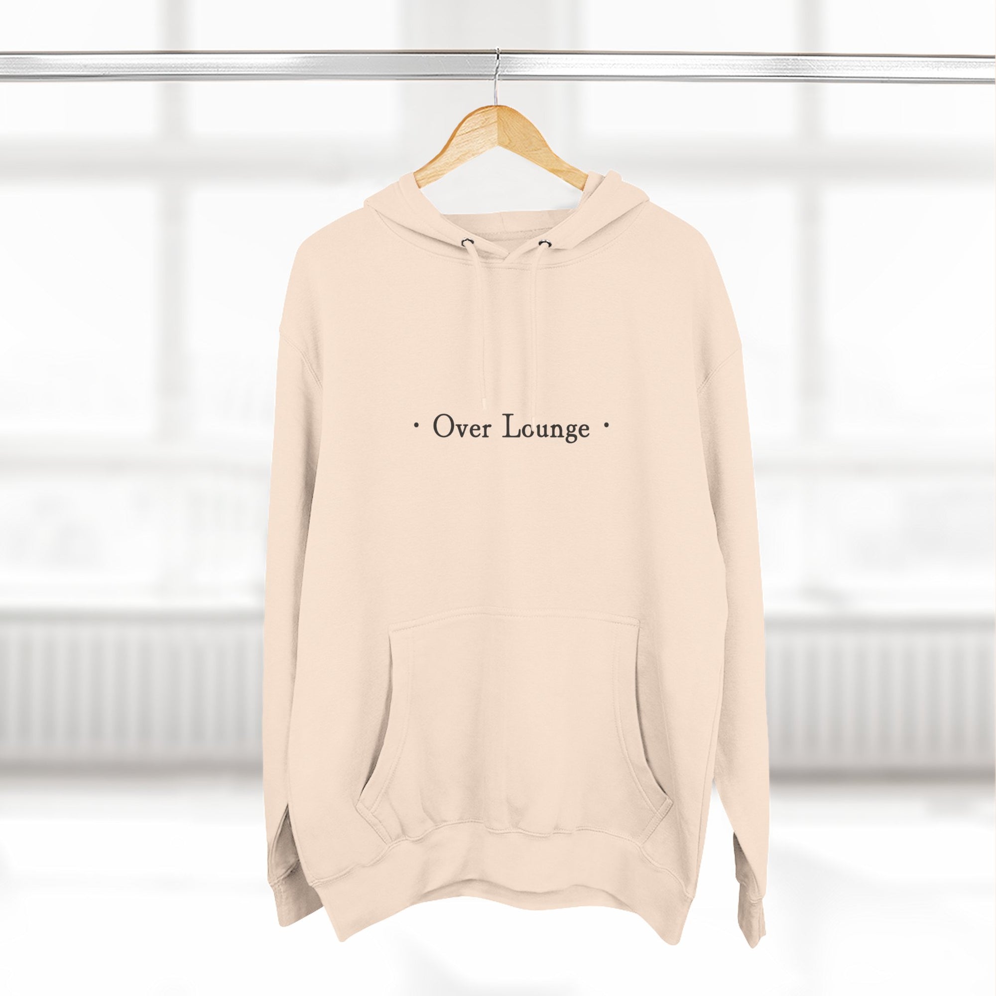Over Lounge Logo Fleece Hoodie