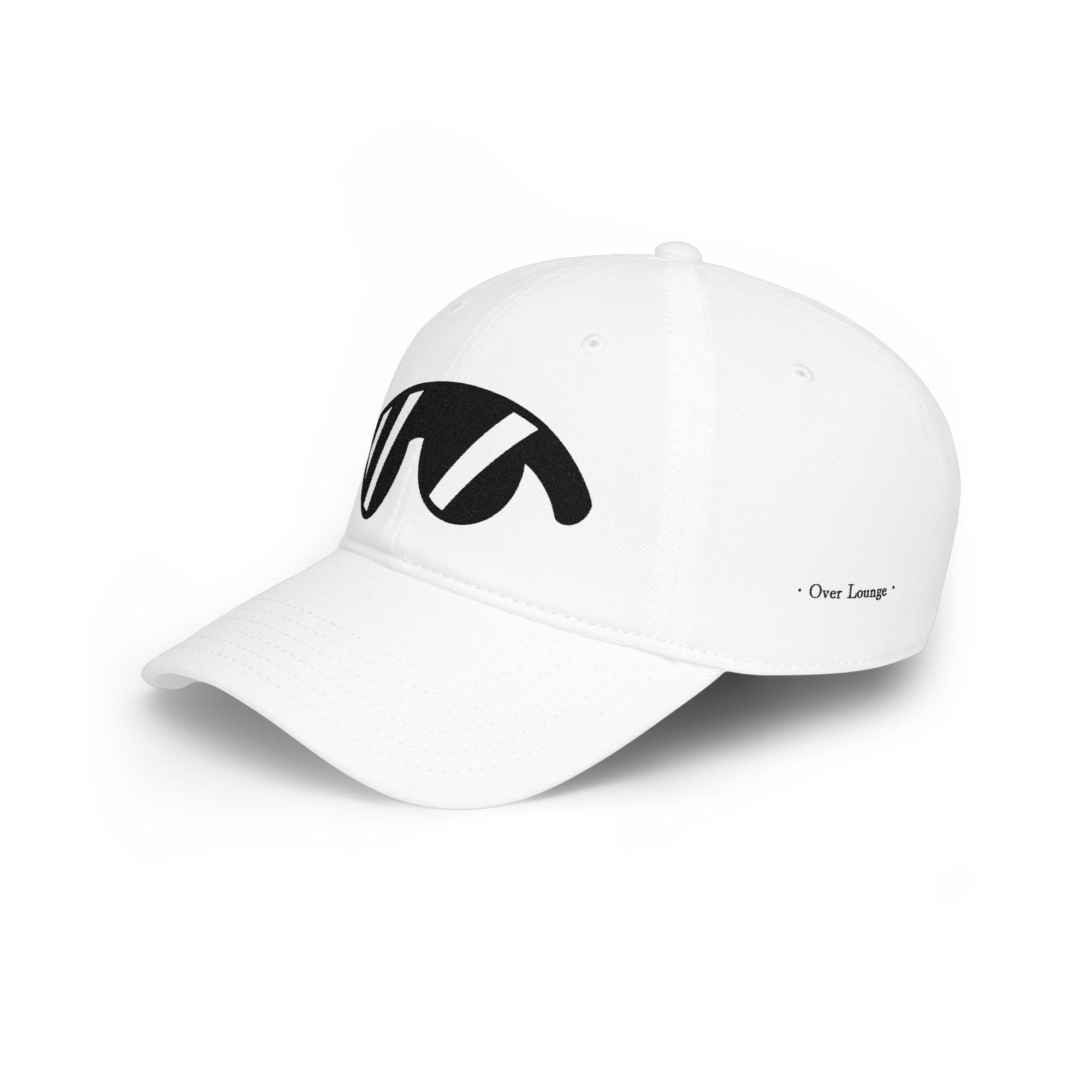Over Lounge Embroidered Logo Baseball Cap