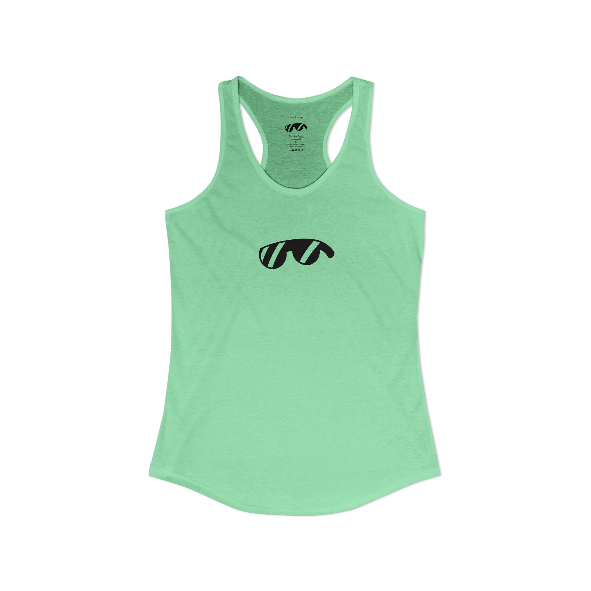 Women's Ideal Racerback Over Lounge Logo Tank