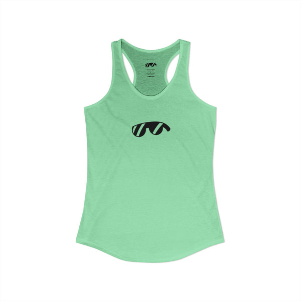 Women's Ideal Racerback Over Lounge Logo Tank