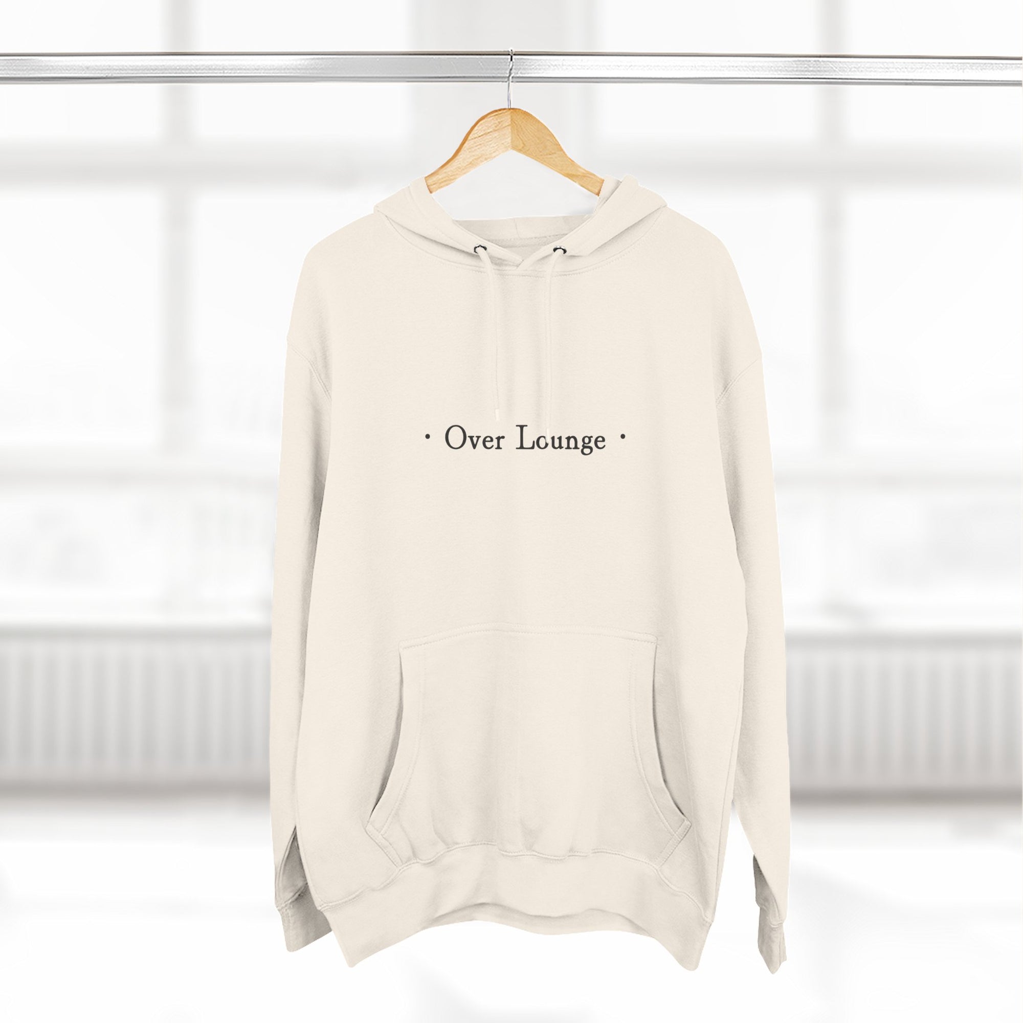 Over Lounge Logo Fleece Hoodie