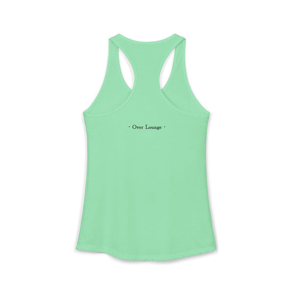 Women's Ideal Racerback Over Lounge Logo Tank