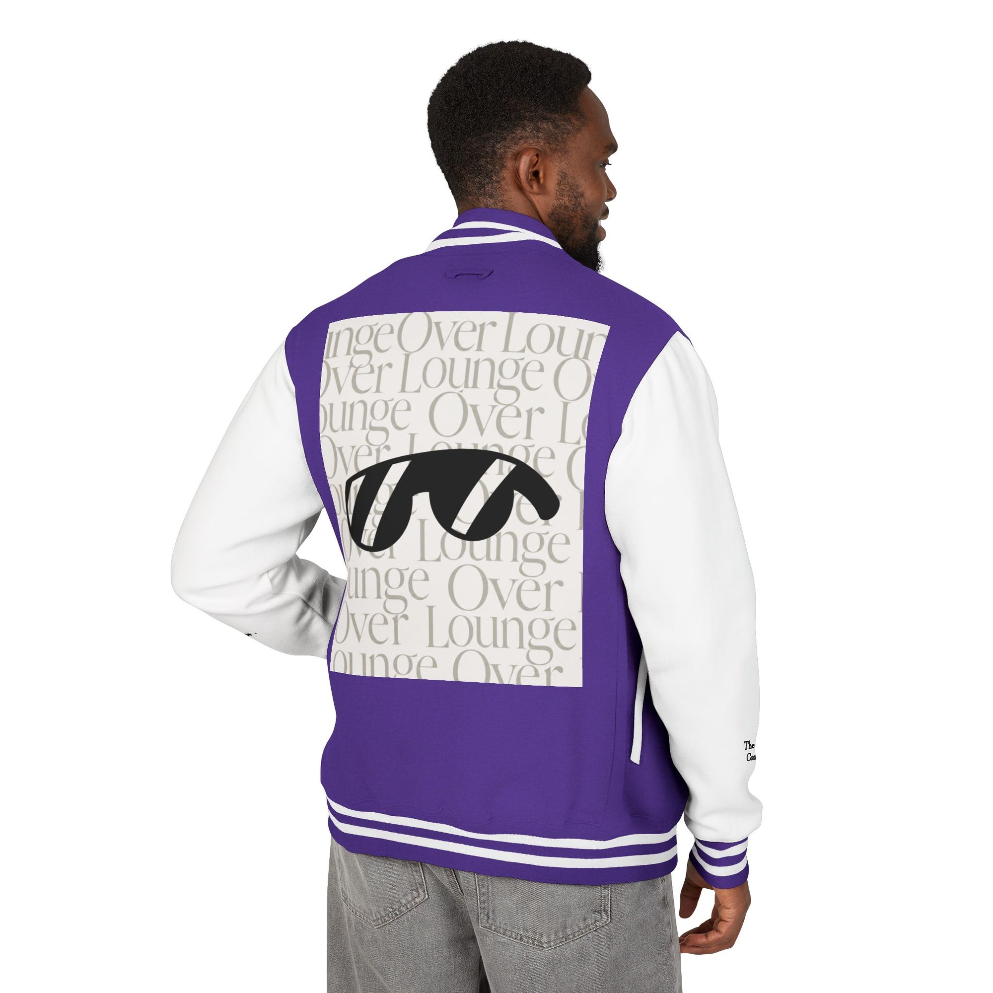 Over Lounge Varsity Jacket