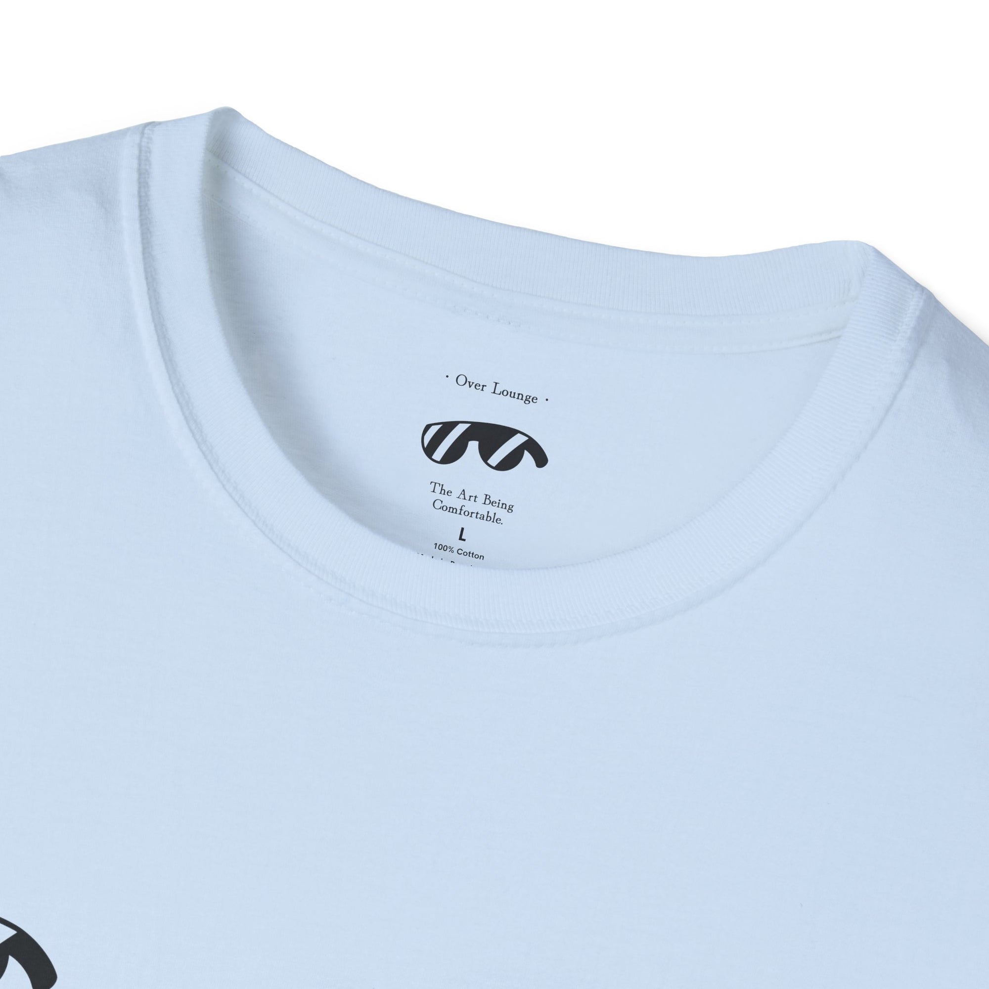 Over Lounge Tee - Small Chest Graphic T-Shirt
