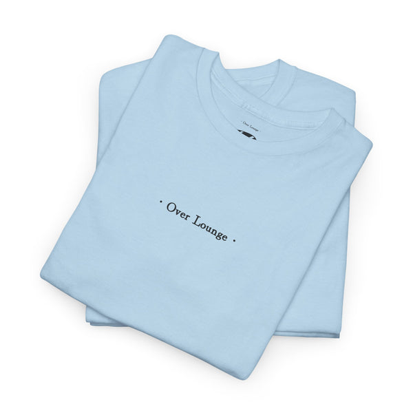 Minimalist "One Lounge" T-Shirt - Unisex White Graphic Tee