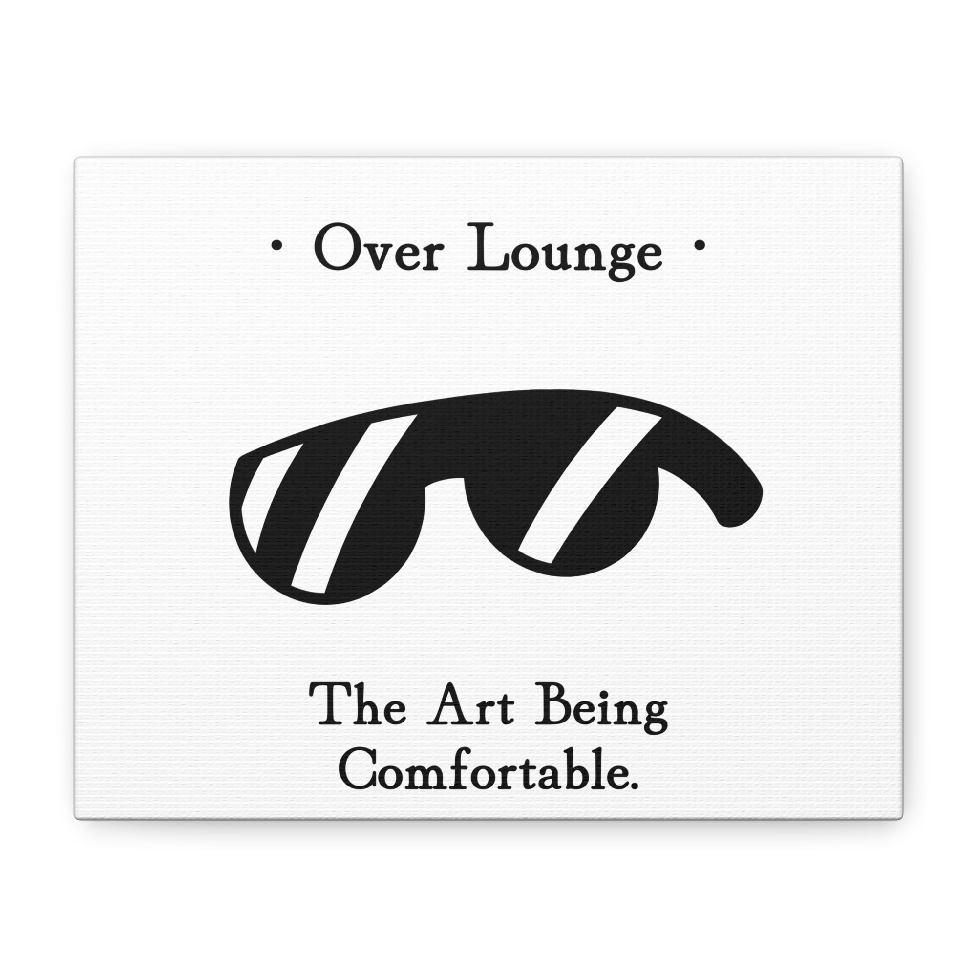 Over Lounge Canvas Wall Art