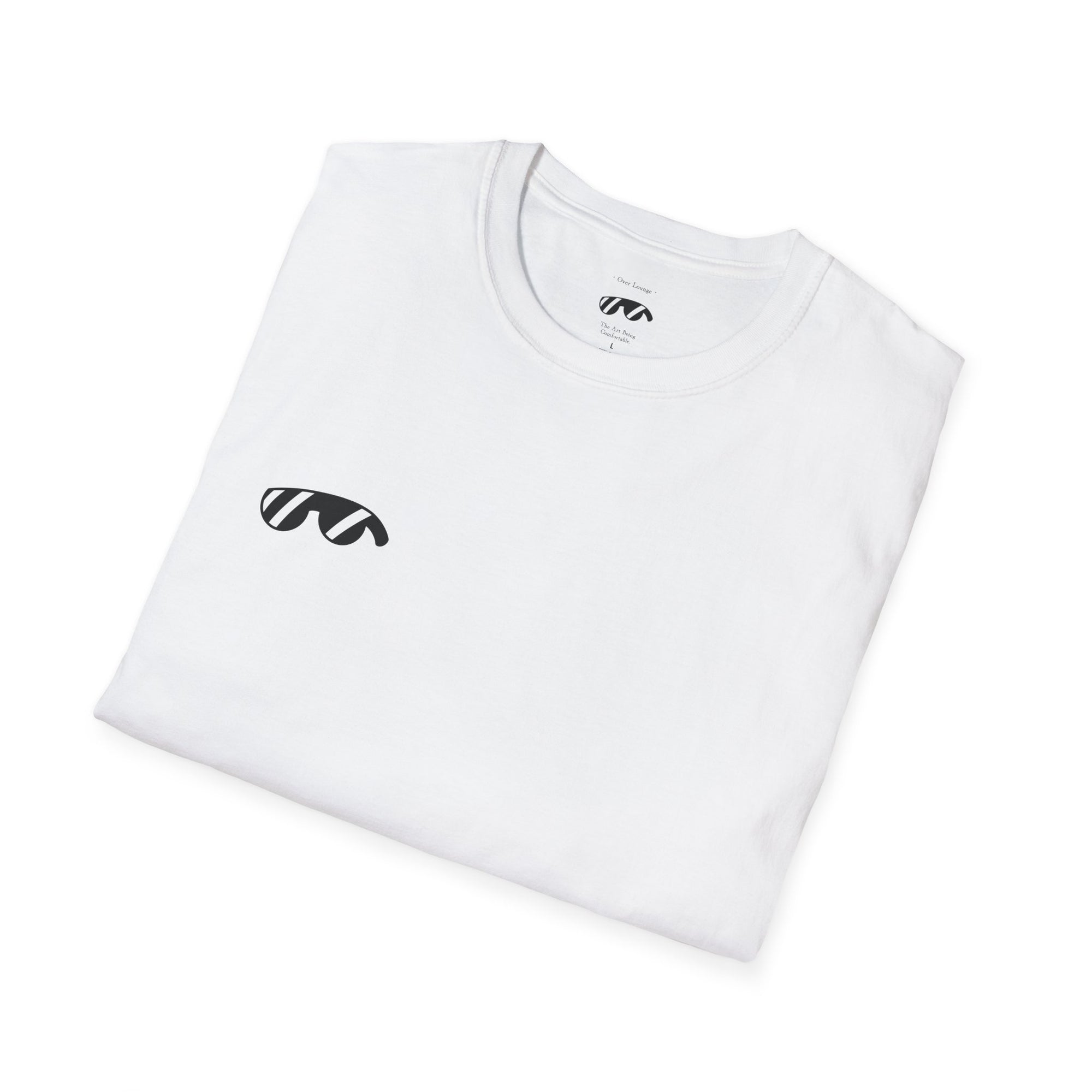 Over Lounge Tee - Small Chest Graphic T-Shirt