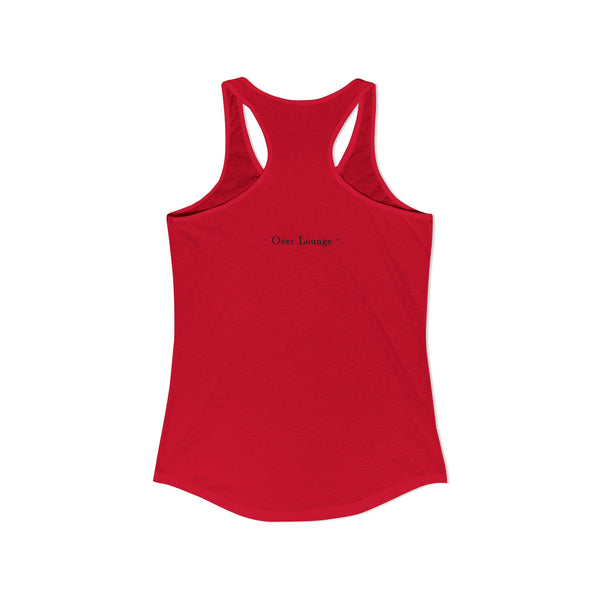 Women's Ideal Racerback Over Lounge Logo Tank