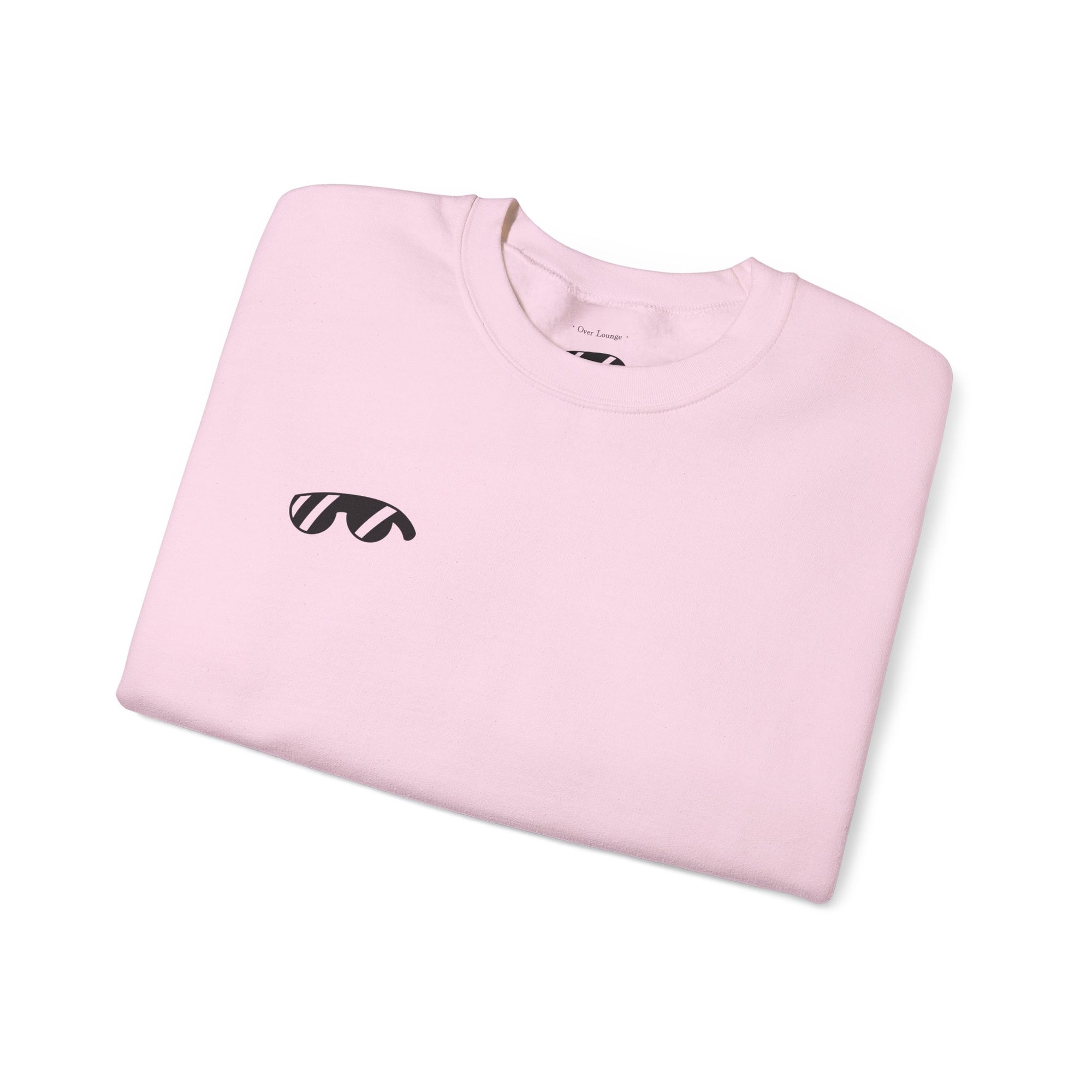 Minimalist 'Over Lounge' Crewneck Sweatshirt