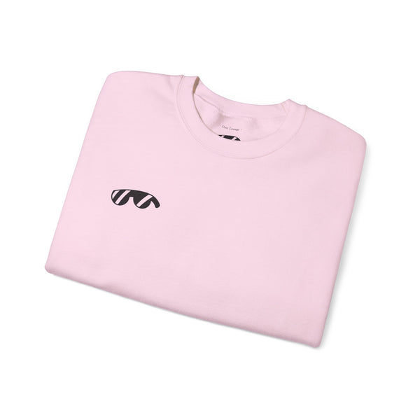 Minimalist 'Over Lounge' Crewneck Sweatshirt