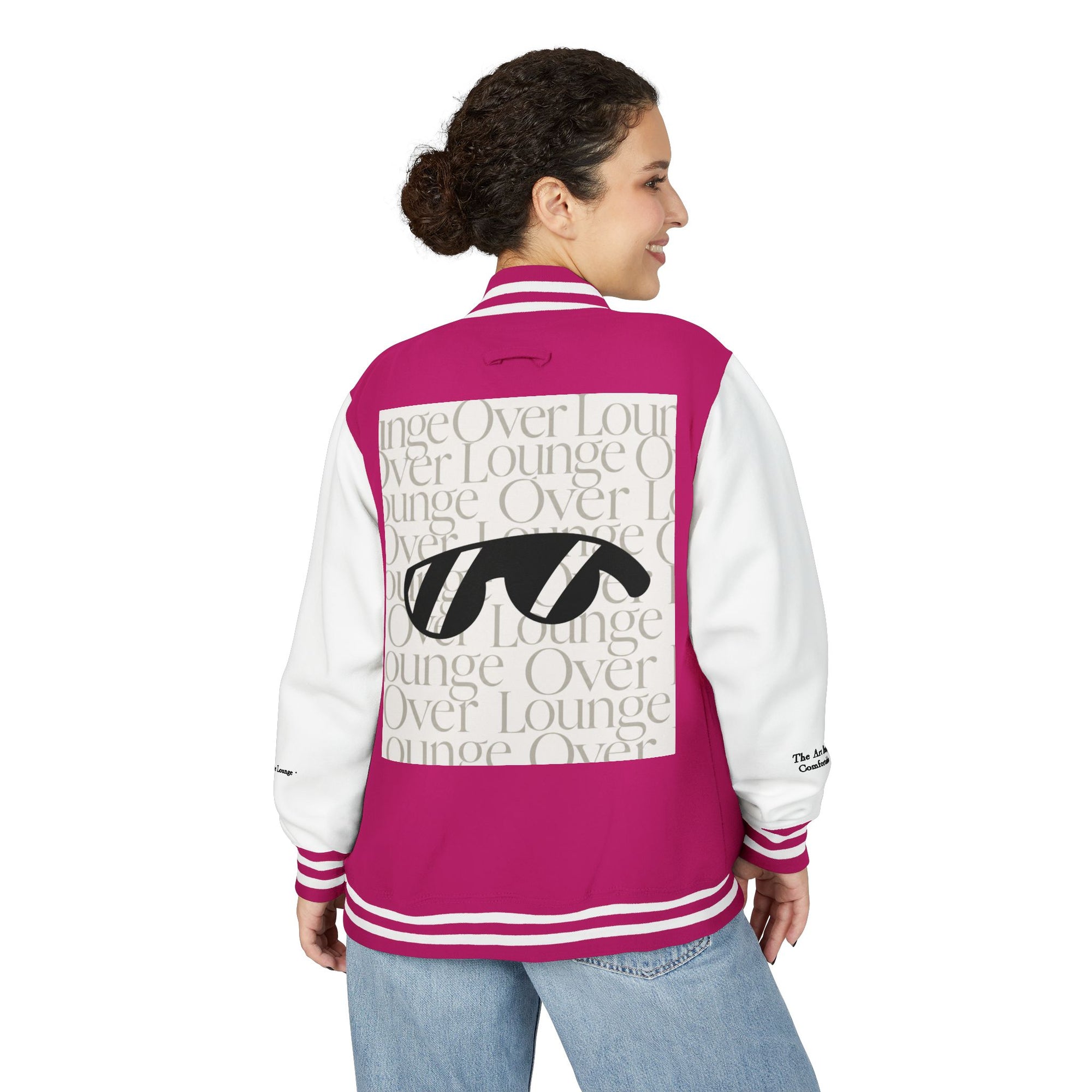 Over Lounge Varsity Jacket