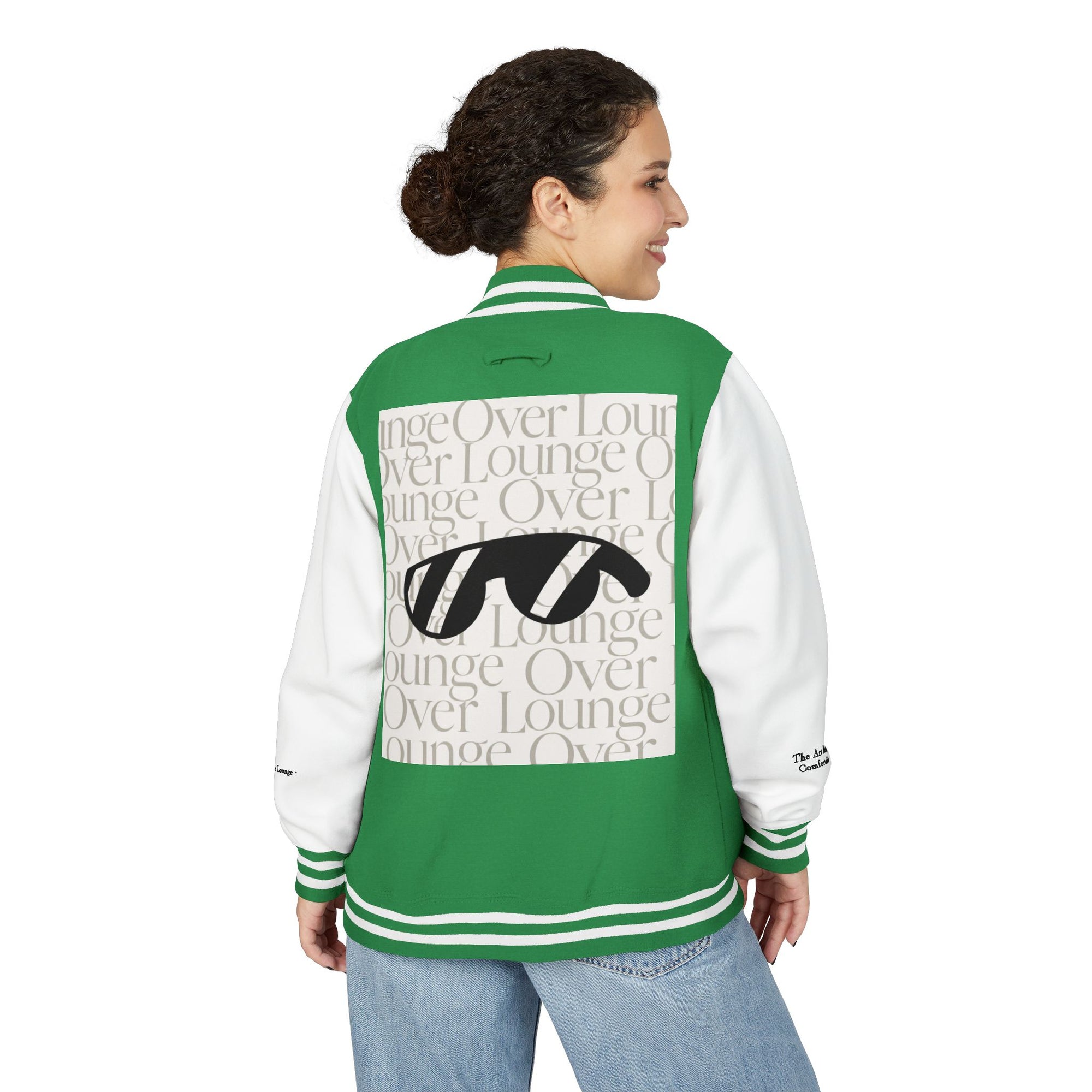 Over Lounge Varsity Jacket