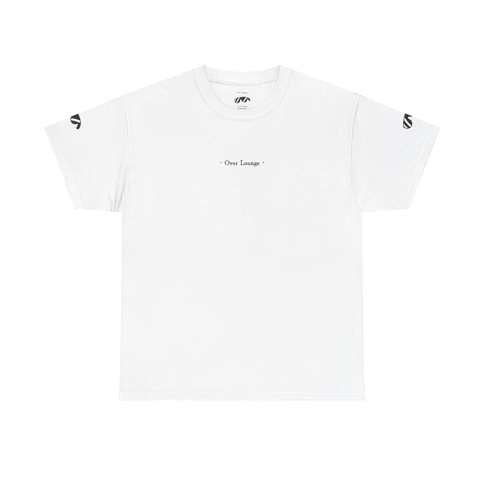 Minimalist "One Lounge" T-Shirt - Unisex White Graphic Tee