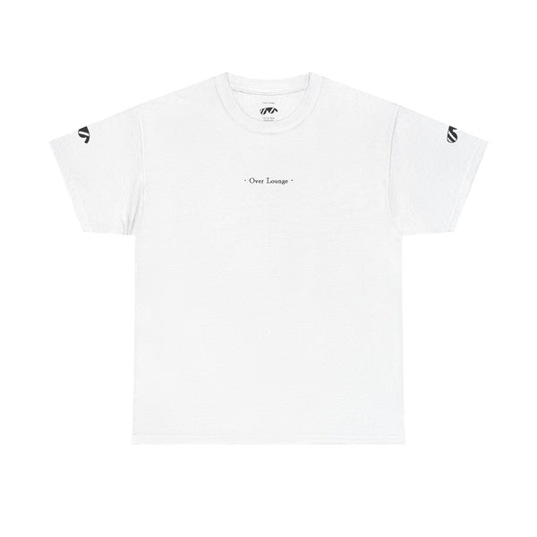 Minimalist "One Lounge" T-Shirt - Unisex White Graphic Tee