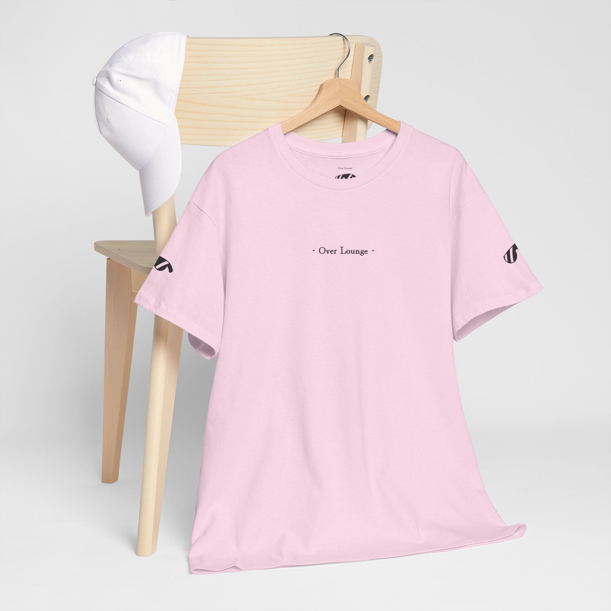 Minimalist "One Lounge" T-Shirt - Unisex White Graphic Tee
