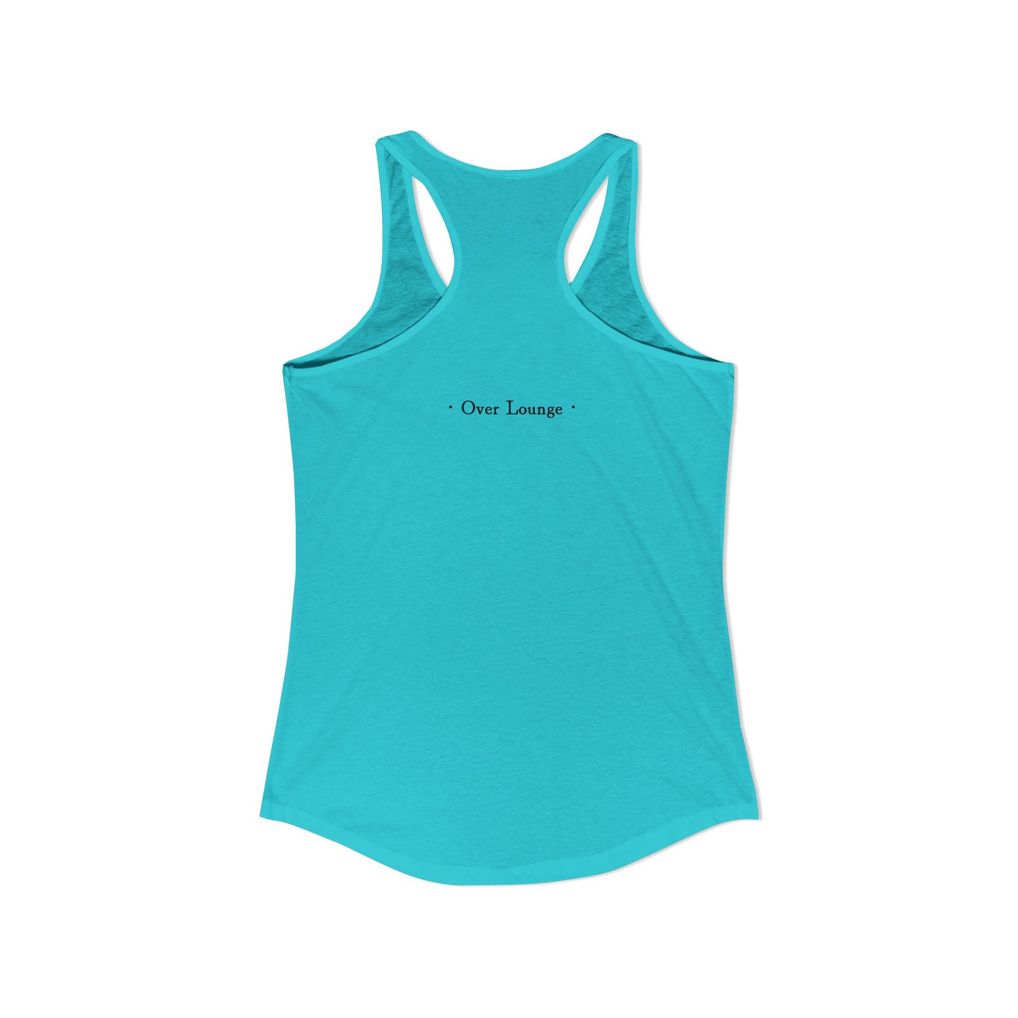 Women's Ideal Racerback Over Lounge Logo Tank