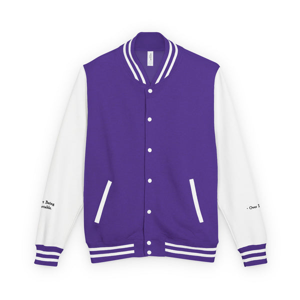 Over Lounge Varsity Jacket