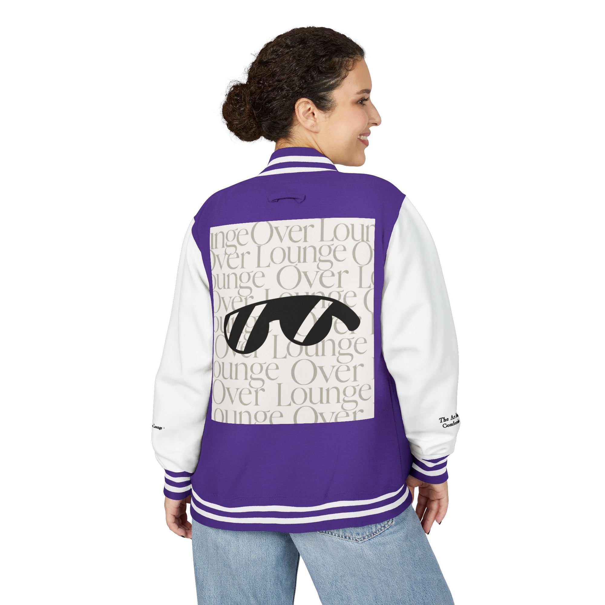 Over Lounge Varsity Jacket