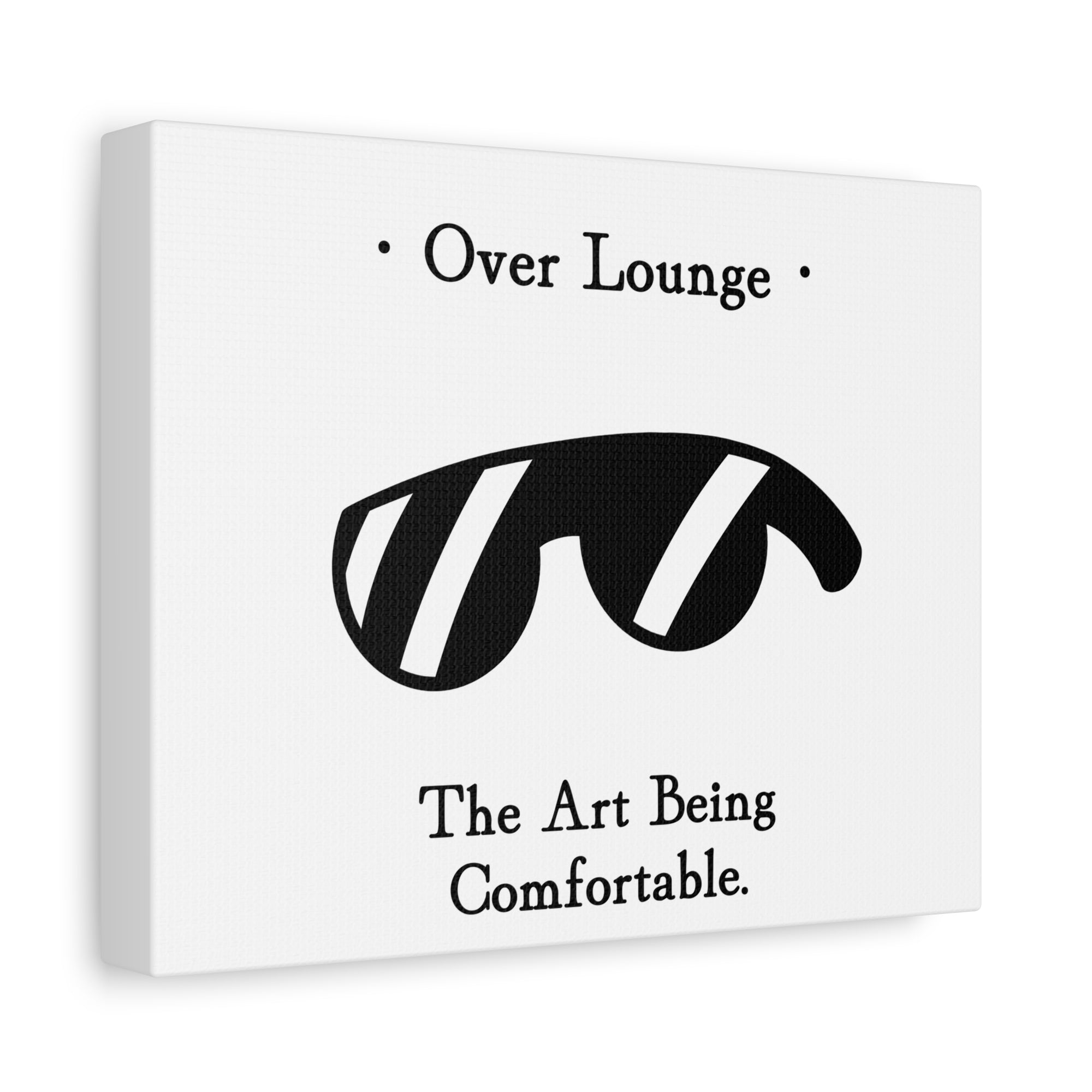 Over Lounge Canvas Wall Art