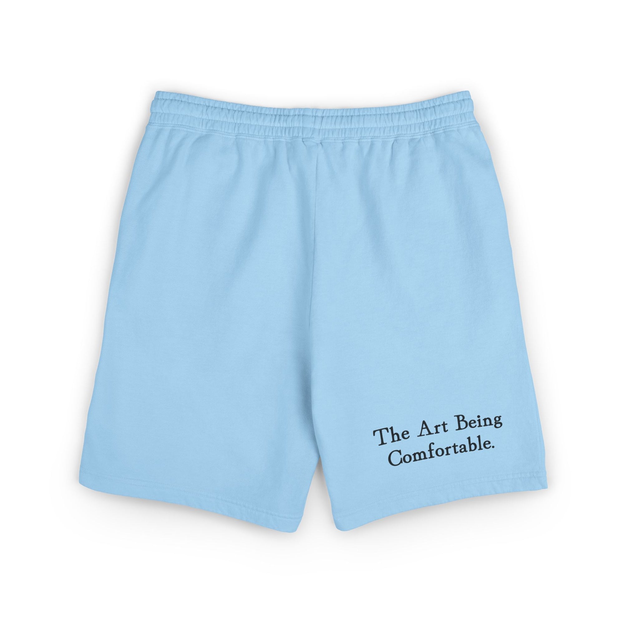Lightweight Fleece Sweat Shorts - "The Art Being Comfortable" Lounge Shorts