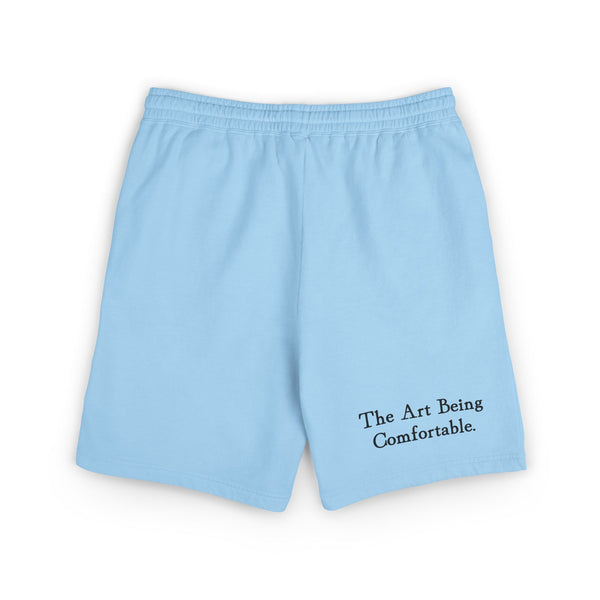 Lightweight Fleece Sweat Shorts - "The Art Being Comfortable" Lounge Shorts