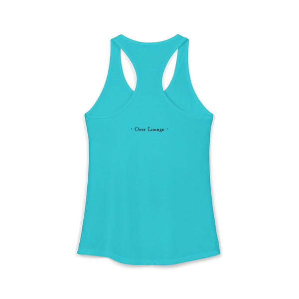 Women's Ideal Racerback Over Lounge Logo Tank