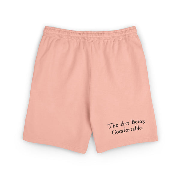 Lightweight Fleece Sweat Shorts - "The Art Being Comfortable" Lounge Shorts
