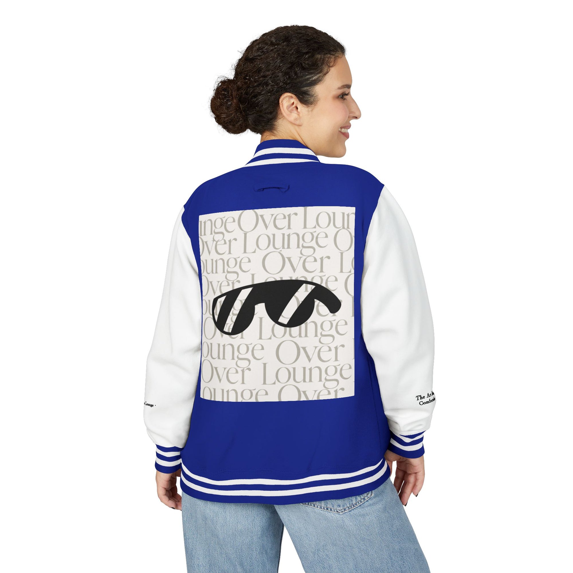 Over Lounge Varsity Jacket