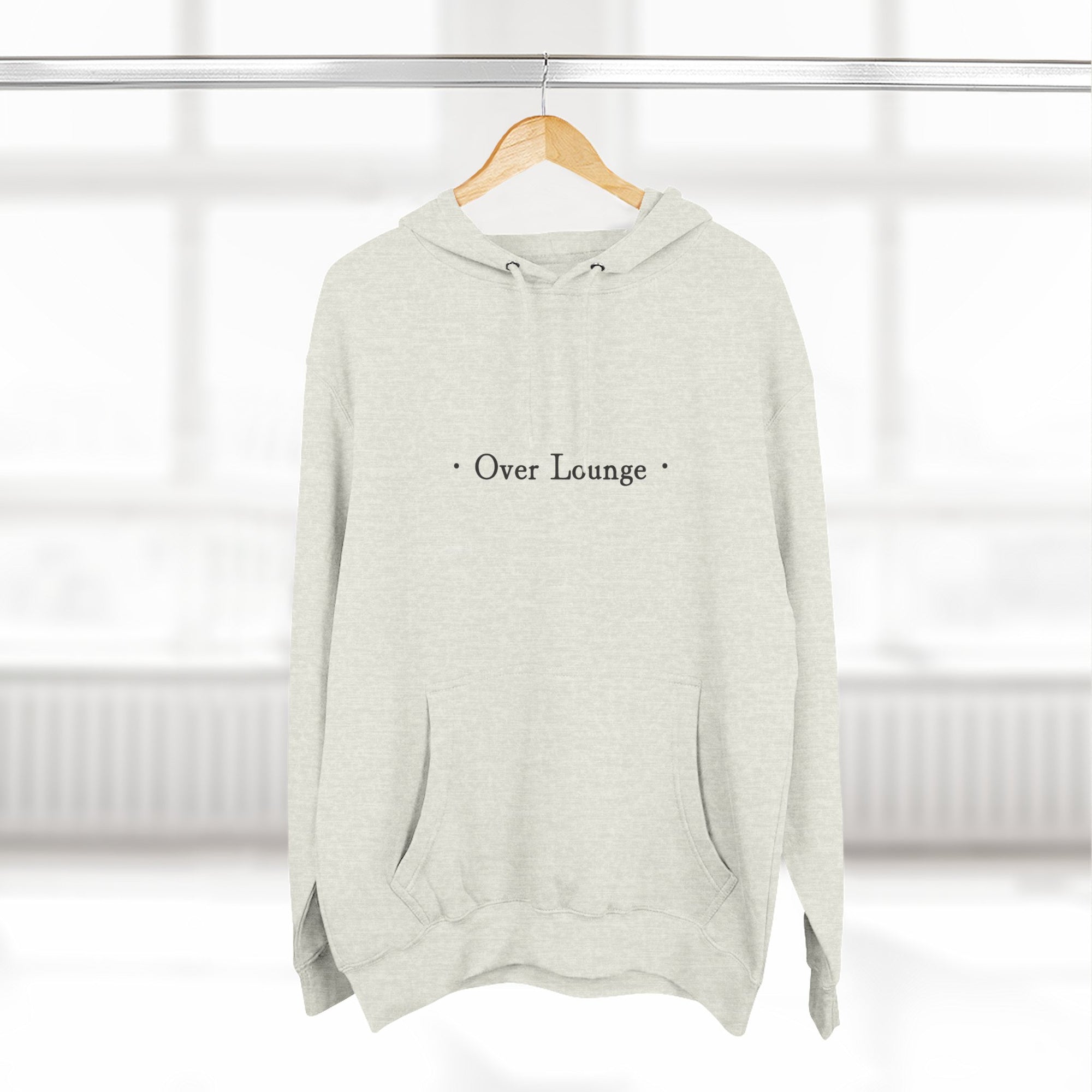 Over Lounge Logo Fleece Hoodie