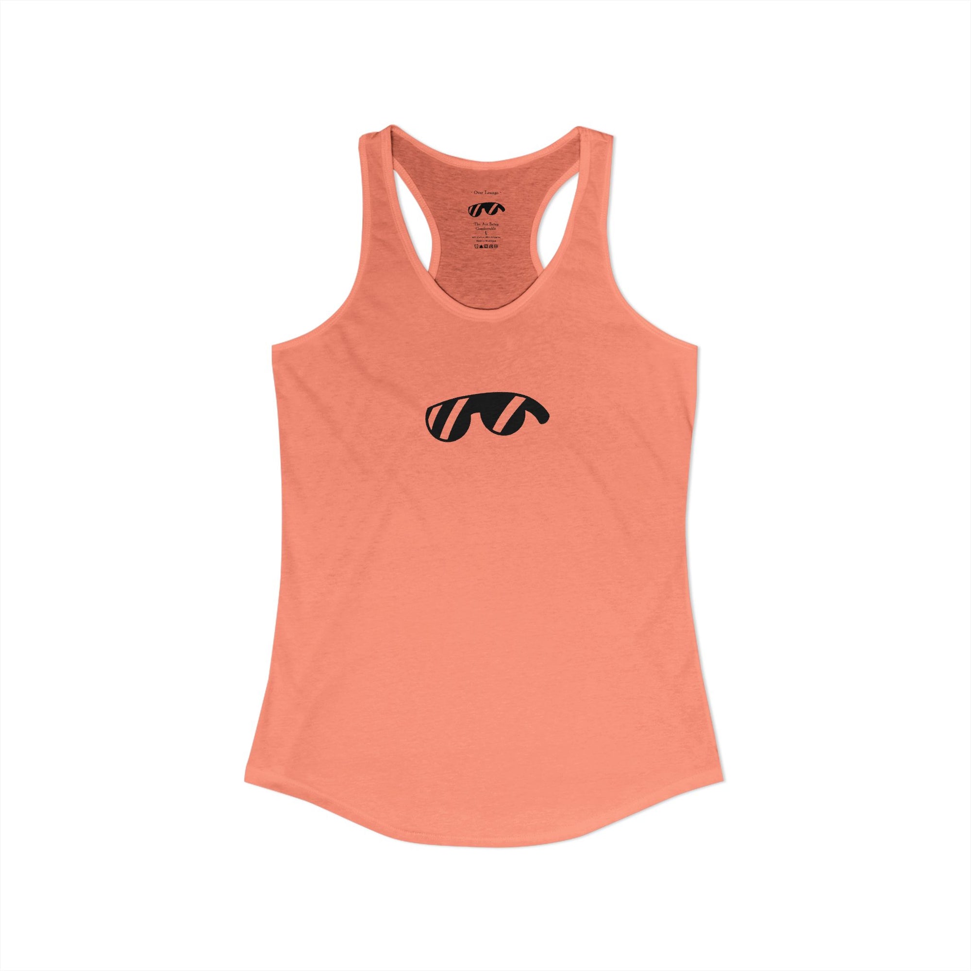 Women's Ideal Racerback Over Lounge Logo Tank
