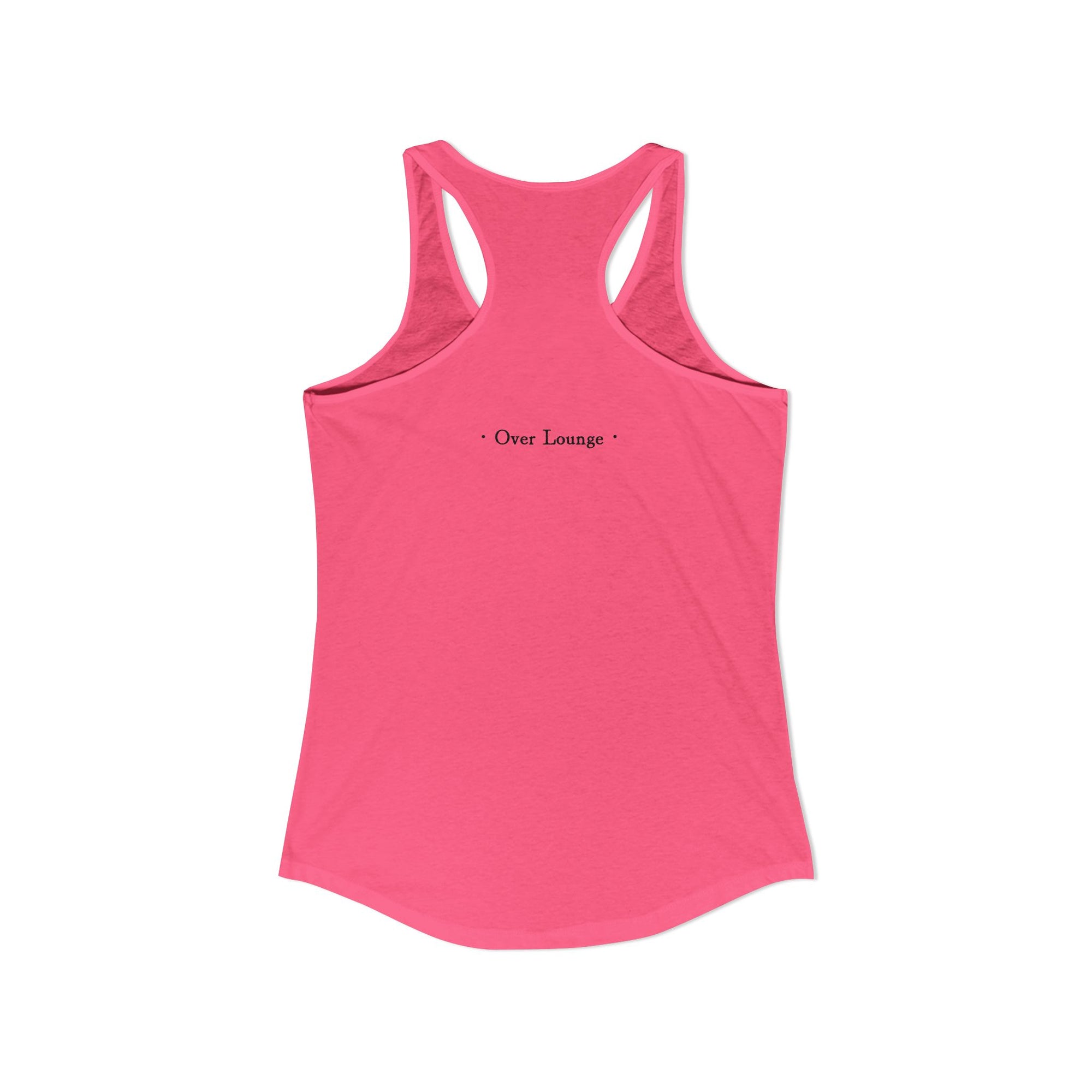 Women's Ideal Racerback Over Lounge Logo Tank